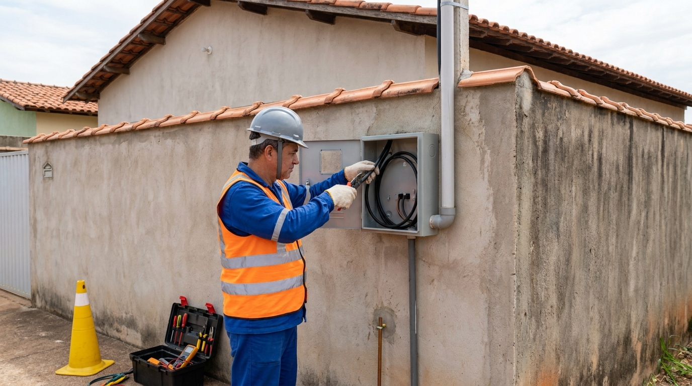Instalacao de padrao de energia profissional em São José dos Campos‑SP